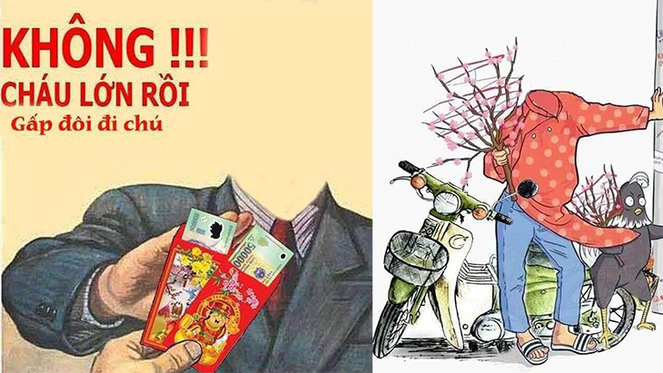 ẢNH CHẾ LÌ XÌ