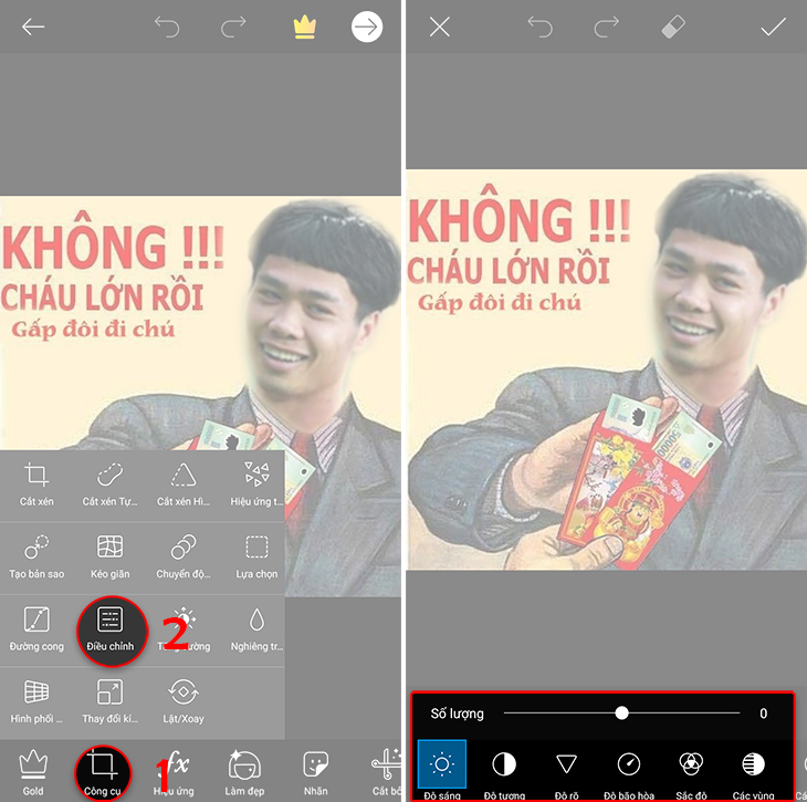 Hướng dẫn chế ảnh Tết cực độc đáo,cho ngày xuân thêm vui