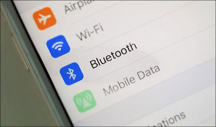Mở chế độ bluetooth trên điện thoại