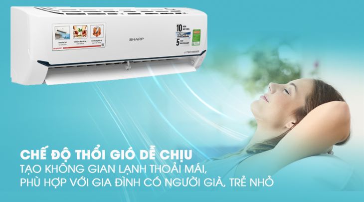 DRY chế độ gió thổi