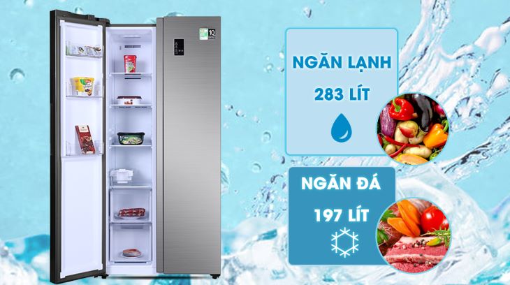 Tủ lạnh kích thước lớn giá dưới 15 triệu