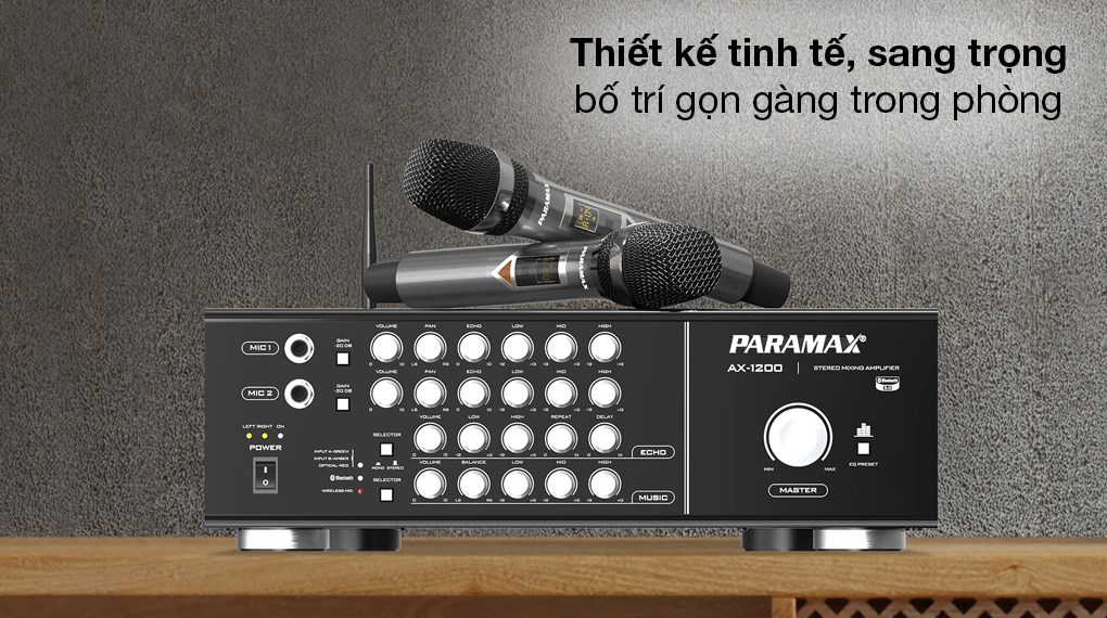 Amply Karaoke Paramax AX-1200