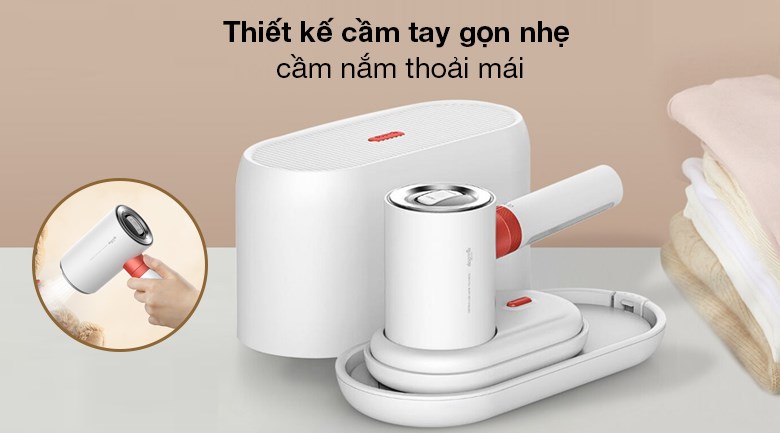 Bàn ủi hơi nước cầm tay diệt khuẩn Deerma HS218 1000W