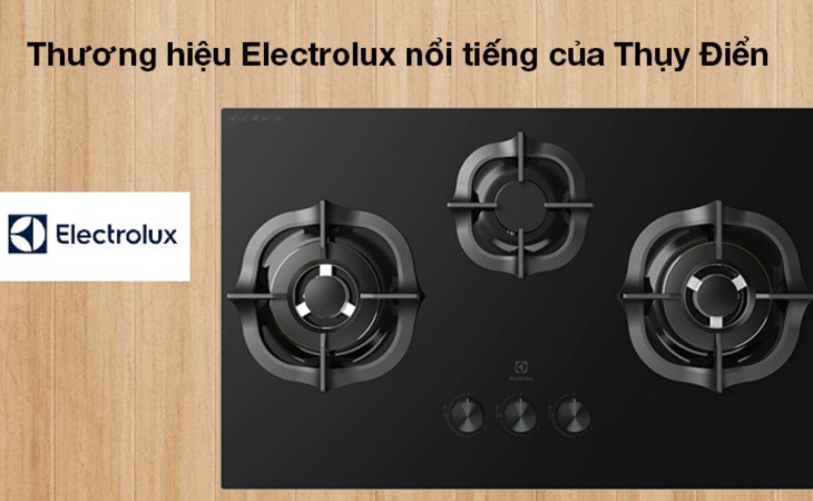 Bếp ga âm Electrolux EHG8321BC đến từ thương hiệu Thụy Điển uy tín nên người dùng có thể an tâm về chất lượng