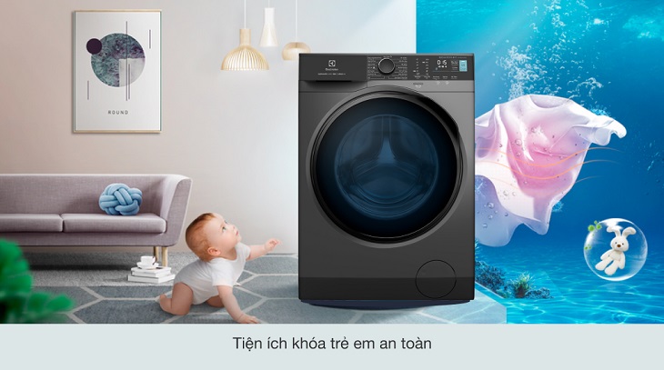 Máy giặt Electrolux Inverter 8 kg EWF8024P5SB