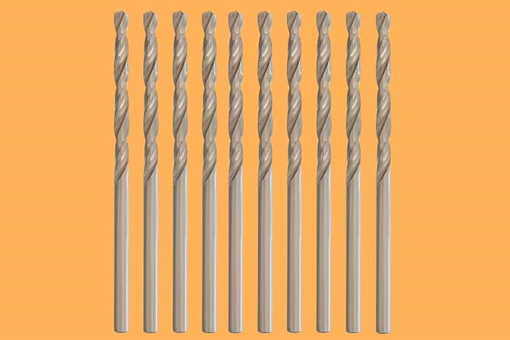 Mũi khoan inox Bosch HSS-Co 3 mm (hộp 10 mũi) có đầu 135 độ, dung sai đường kính h8