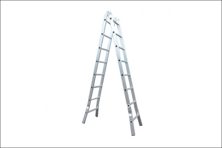 Thang nhôm chữ A cố định có khả năng chịu lực tốt