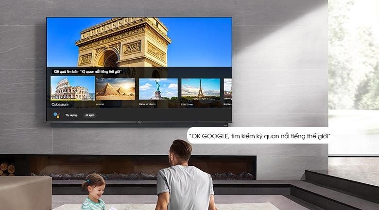 Điều khiển qua giọng nói không dùng remote