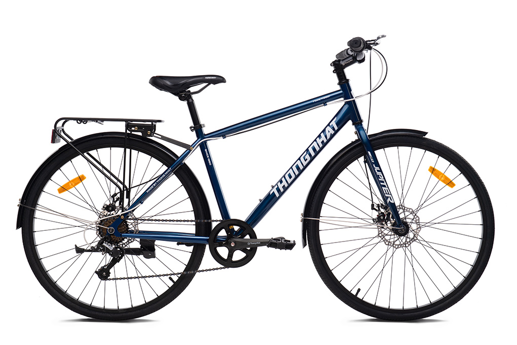 Xe Đạp Đường Phố City Thống Nhất M26-01 26 inch có baga cứng cáp, tiện lợi