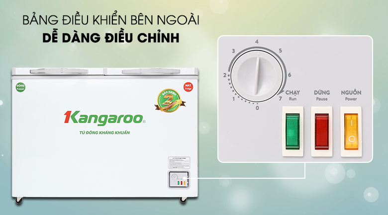 Chọn loại tủ có khoảng điều chỉnh nhiệt độ rộng