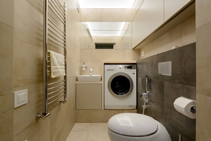 Vị trí máy giặt đặt ở nơi nguồn nước không ổn định