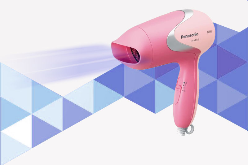 Sấy tóc Panasonic EH-ND12-P645 hỗ trợ sấy khô, giúp hút ẩm dàn loa của bạn