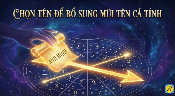 Dựa vào các ô trống trong Biểu đồ ngày sinh, bạn hãy ưu tiên chọn những cái tên có chứa các chữ cái quy đổi ra con số còn thiếu