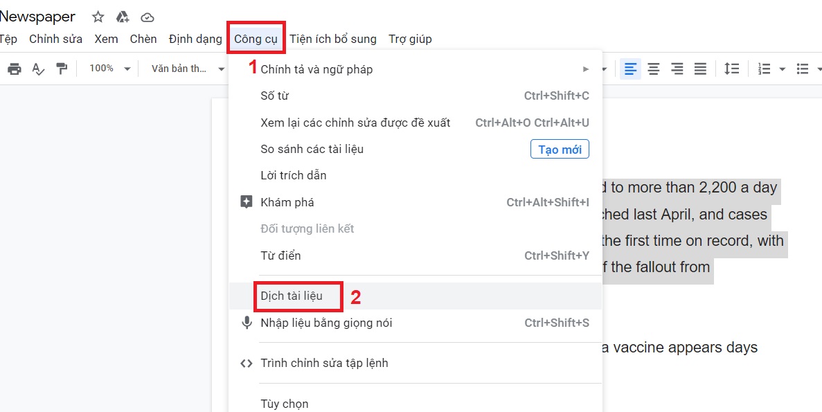 Bước 1