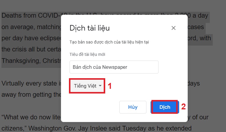 Bước 2