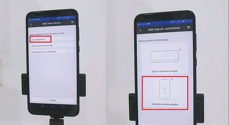 Hướng dẫn thêm thiết bị điều hòa Panasonic vào ứng dụng Comfort Cloud