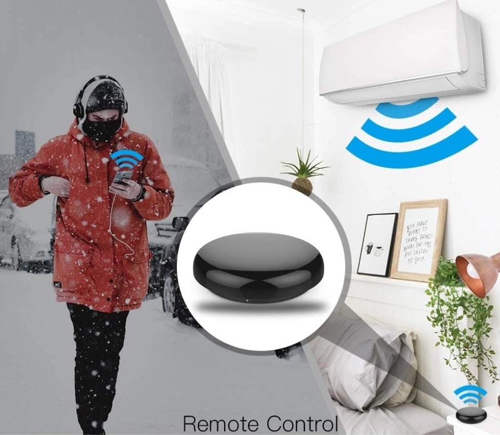 Thiết bị phát tín hiệu IR kết nối Wi-Fi, giúp điều khiển máy lạnh qua app điện thoại