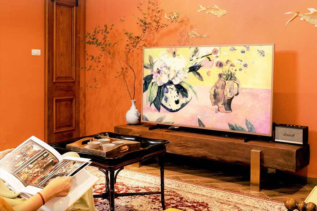 Smart Tivi Khung Tranh The Frame QLED Samsung 4K 50 inch QA50LS03A