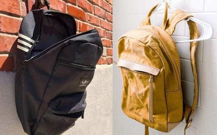 Phơi balo dưới nắng giúp loại bỏ vi khuẩn bám trên balo