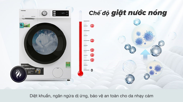 Giặt thảm bằng nước ấm
