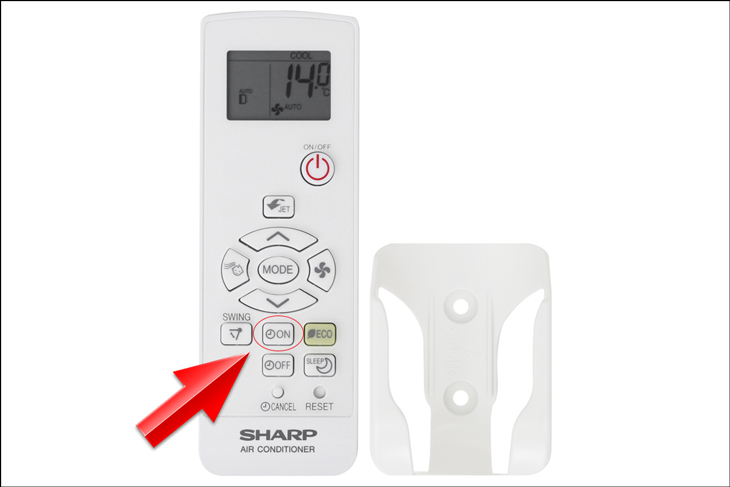 Cách bật hẹn giờ máy lạnh Sharp