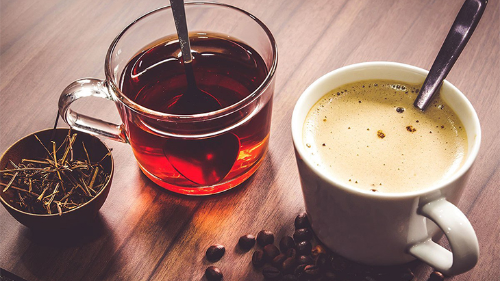 Trà và Cafe giúp tỉnh táo
