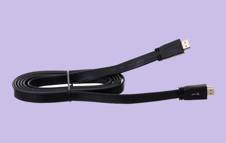 Cáp HDMI 2.0 Dẹt 2m Xmobile DS135-2TB Đen