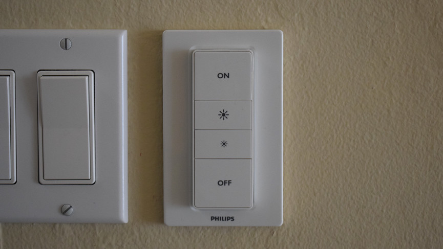 Sử dụng công tắc Hue Dimmer