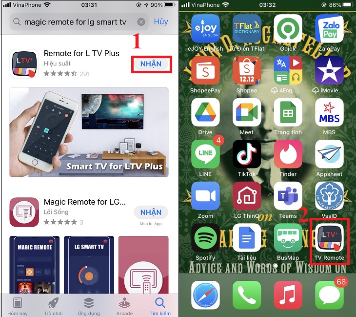 Tải ứng dụng Remote for LG Smart TV