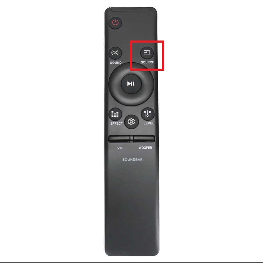 Hoặc bạn có thể bấm nút TV Sound Connect ngay trên remote, khi thấy đèn nhấp nháy màu xanh lục nghĩa là chức năng này đã được kích hoạt.