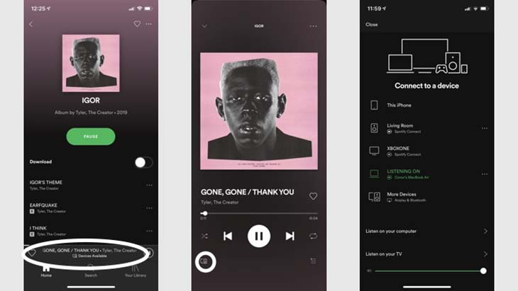 Cách phát nhạc từ Spotify thông qua Google Home