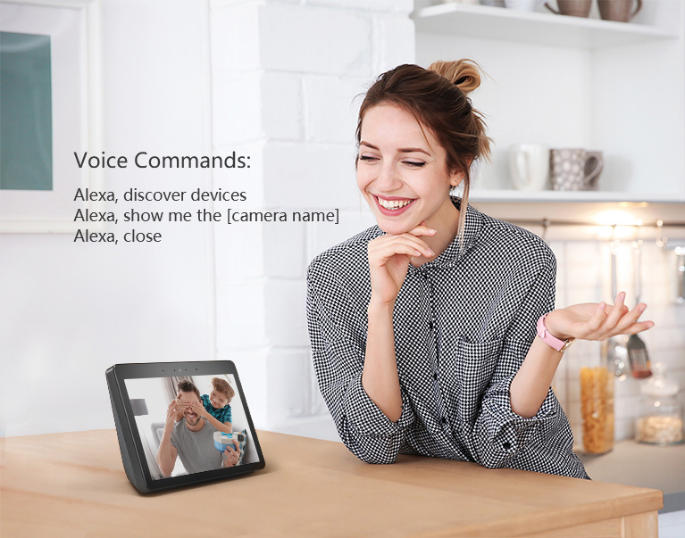 Cách xem hình ảnh của camera trên màn hình Amazon Echo Show