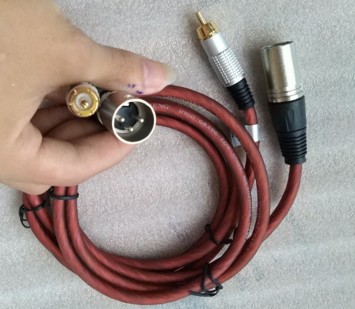 Dây jack Canon đực ra AV