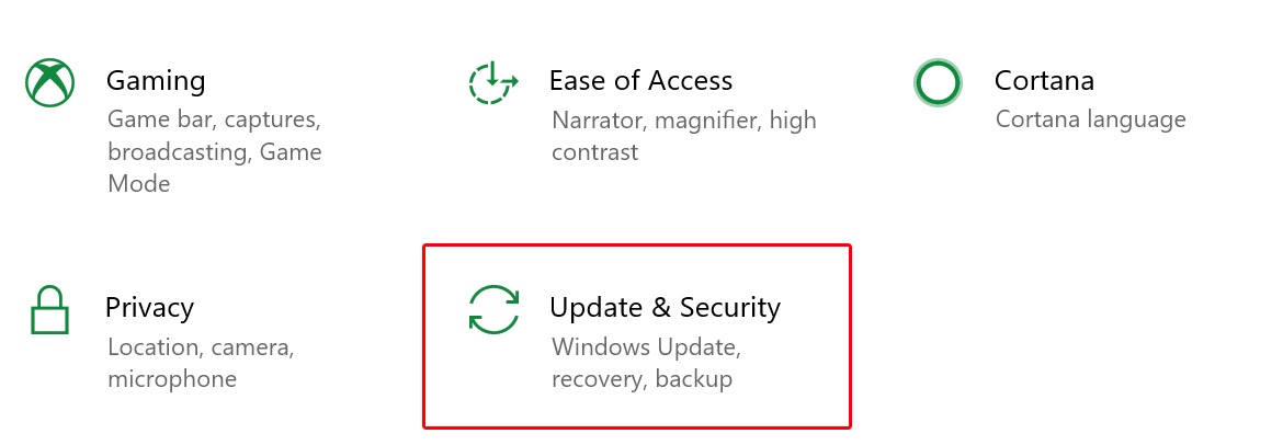 Update & Security