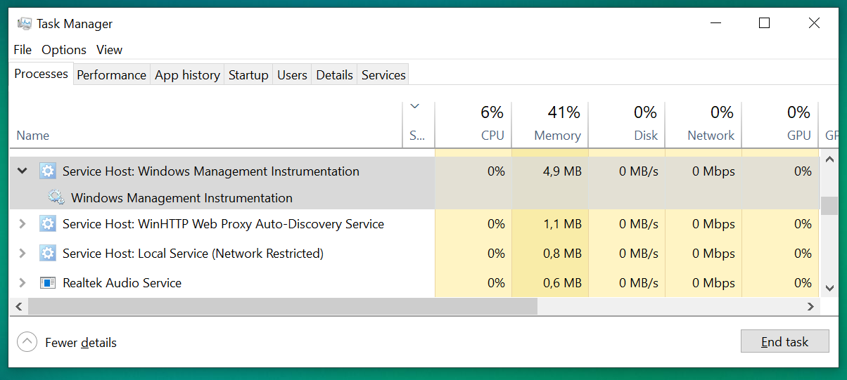 Windows Management Instrumentation