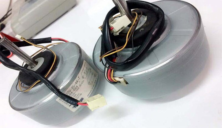 Khi tụ điện hỏng, không dẫn điện để cung cấp cho máy dẫn đến tình trạng quạt dàn lạnh không hoạt động