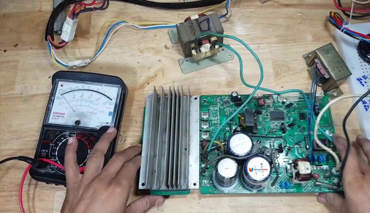 Kiểm tra mạch điều khiển điều hòa Nagakawa