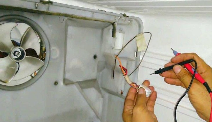 Kiểm tra phần cánh quạt và thay mới nếu cần thiết