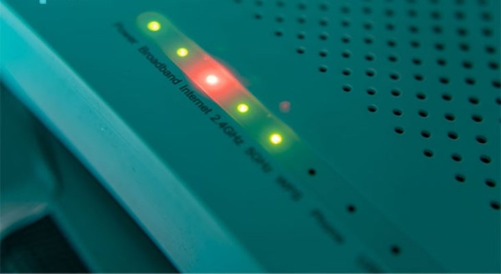 Đèn wifi nháy đỏ