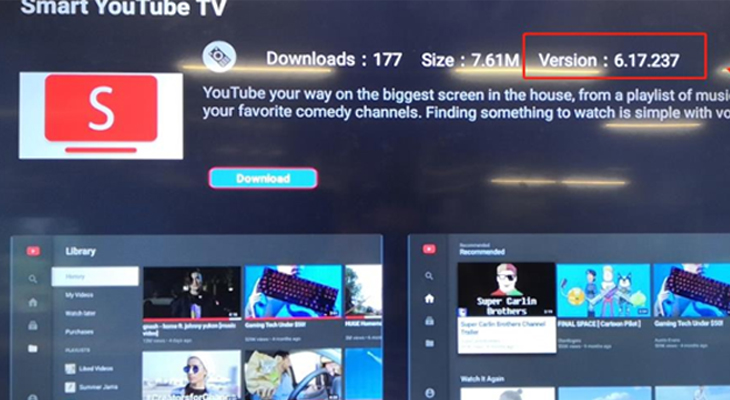tải ứng dụng smart youtube tv trên smart tivi tcl