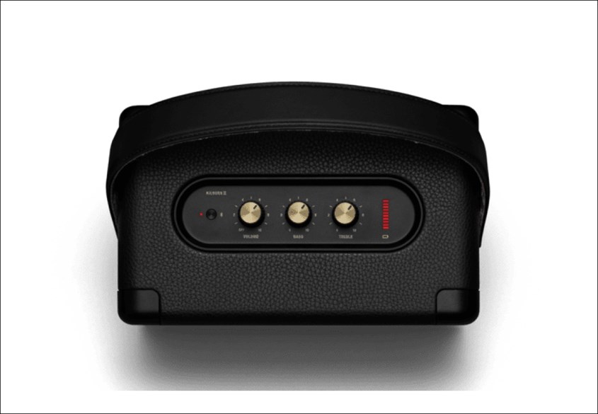 Nút kết nối bluetooth trên loa Marshall Kilburn II