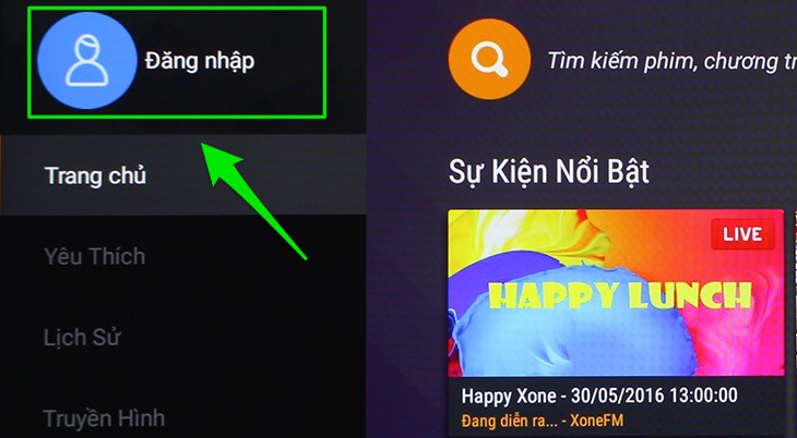 Đăng nhập tài khoản FPT Play