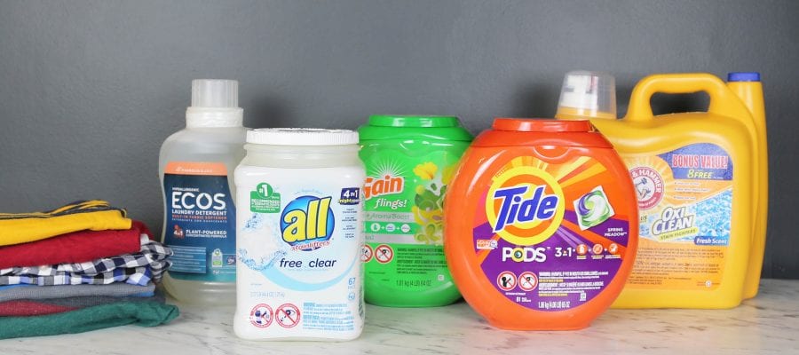 Lựa chọn nước giặt và xả vải phù hợp