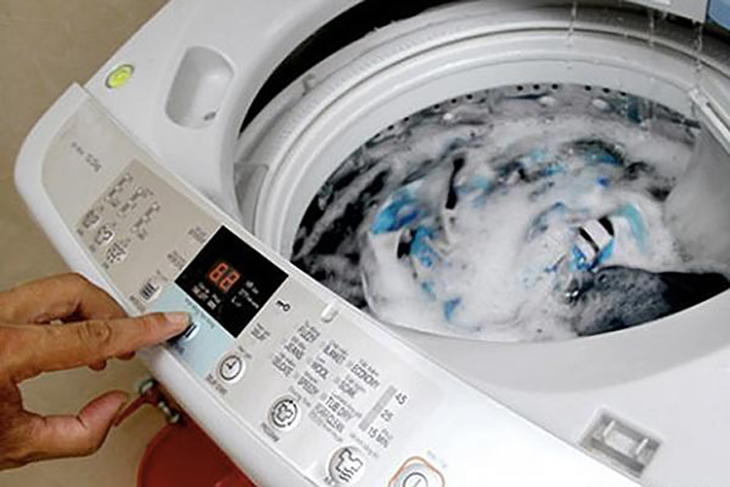 Chọn mức nước quá thấp, hay nước chảy quá yếu