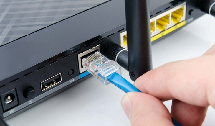 Gặp lỗi khi cắm dây kết nối mạng với tivi Sony