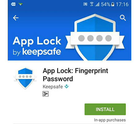 Cài đặt Applock