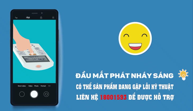 Sự cố được xác định do lỗi kỹ thuật của máy lạnh