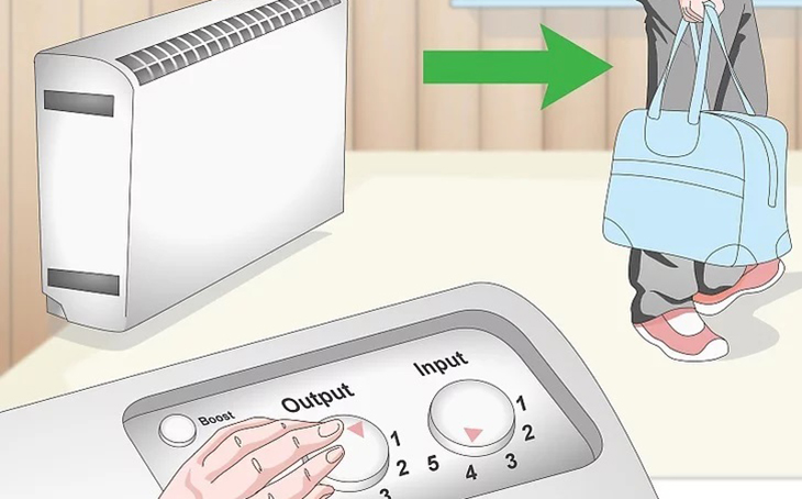 Tắt cài đặt output khi bạn không ở nhà