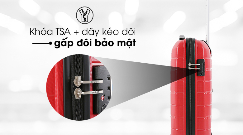 Khóa số TSA tiêu chuẩn an ninh quốc tế