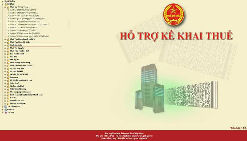 HTKK phần mềm kê khai thuế chuẩn hỗ trợ kế toán làm việc nhanh chính xác